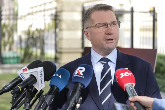 Przemysław Czarnek starł się z dziennikarzami. Pytania o Zbigniewa Ziobrę wywołały burzę