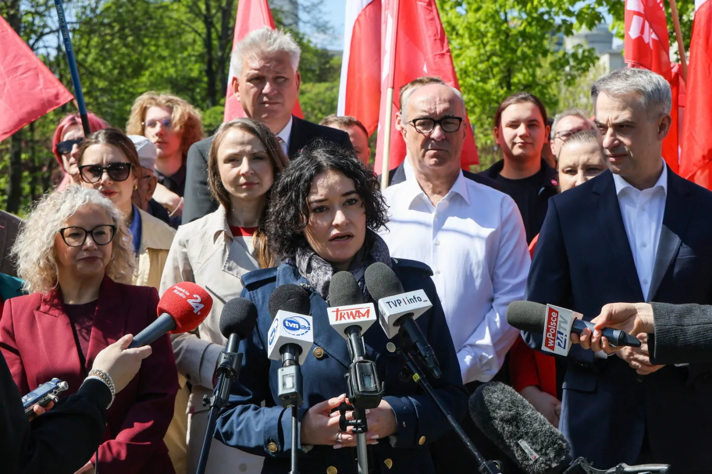 Włodzimierz Czarzasty, Krzysztof Gawkowski, Katarzyna Kotula, Anna Maria Żukowska