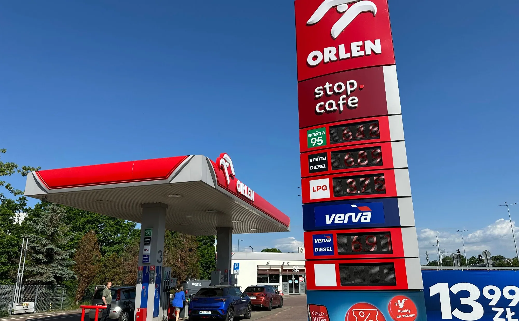 Od poniedziałku zmiana cen paliw. Tyle zapłacisz za benzynę 95, LPG i diesla pod koniec maja. Mamy najnowsze zestawienie