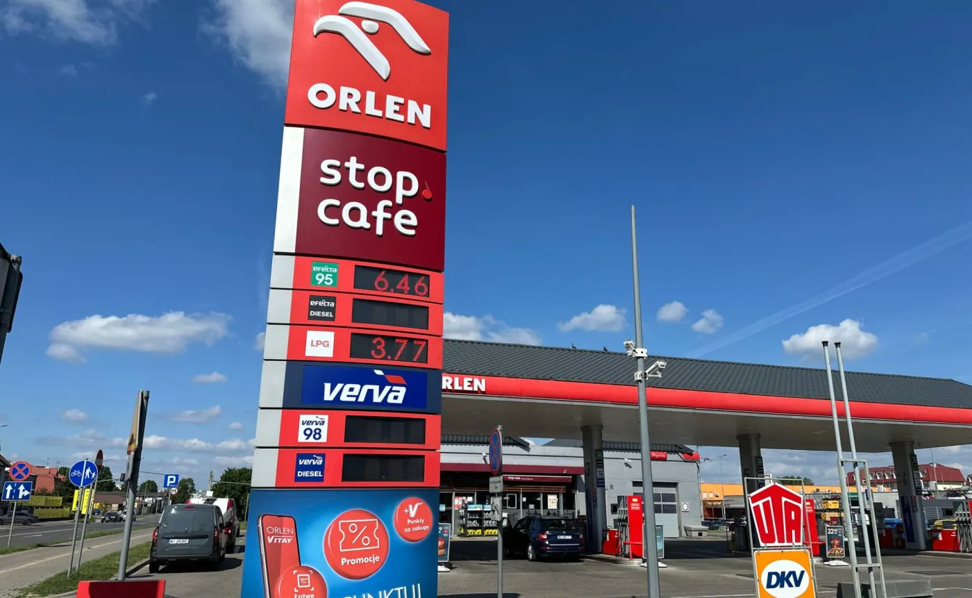 Stacja paliw Orlen - ceny 24.05.2026