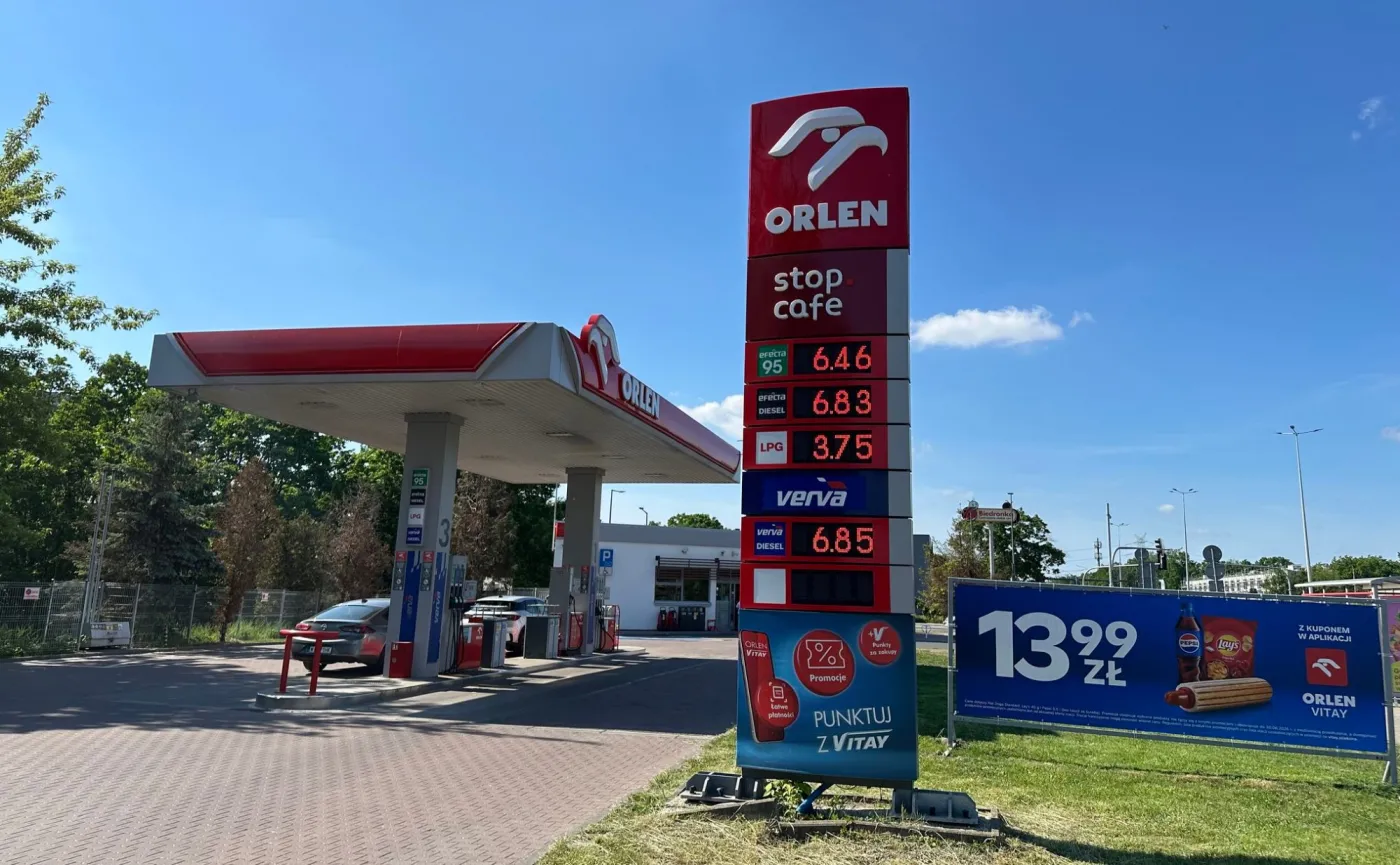Stacja paliw Orlen pakiet CPN rząd