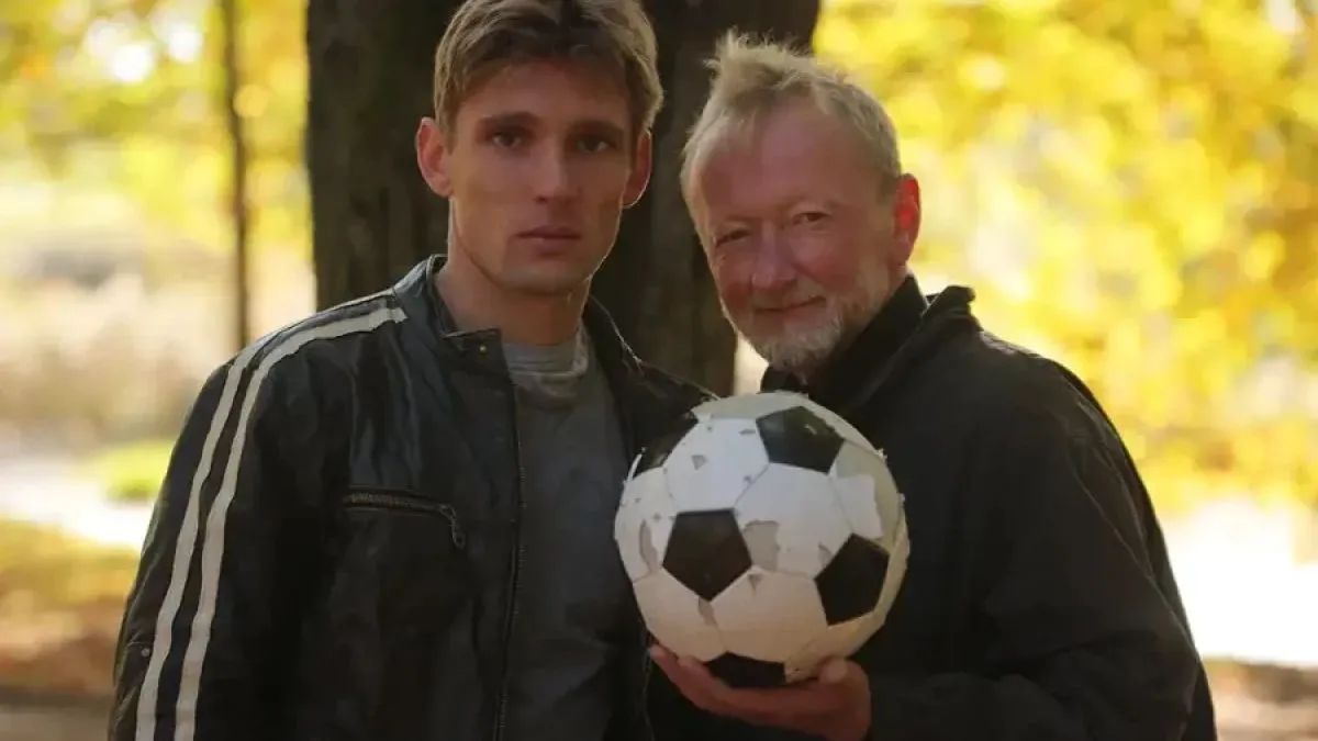 Filip Gurłacz i Andrzej Mastalerz w filmie "Odzyskany"