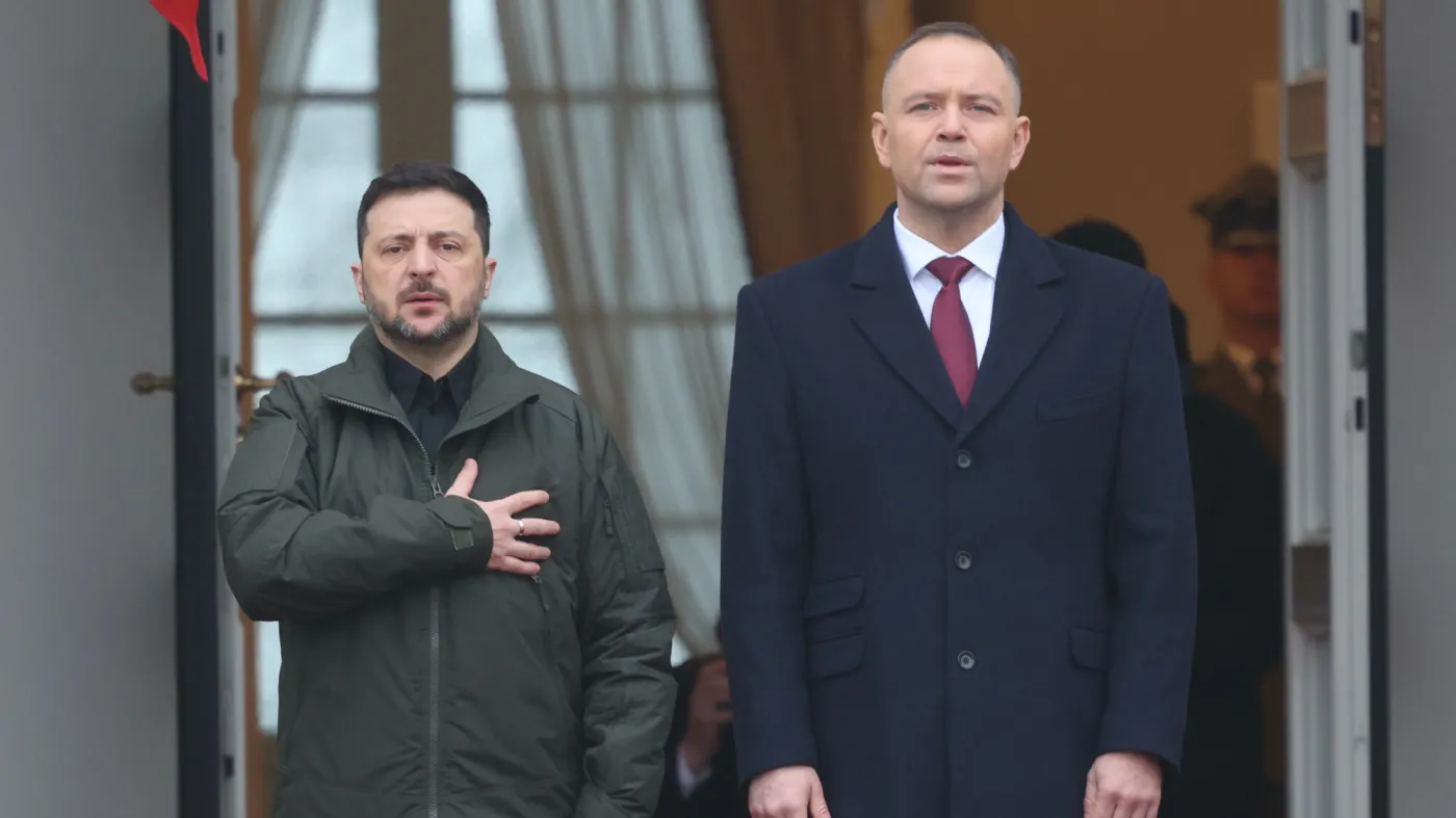 Zełenski, Nawrocki
