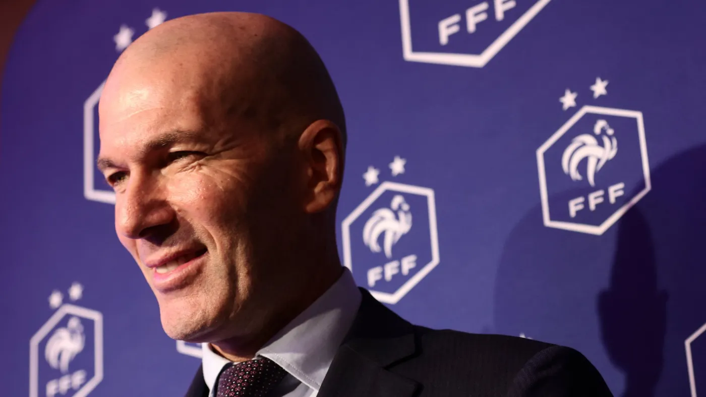 Zinedine Zidane selekcjonerem reprezentacji Francji