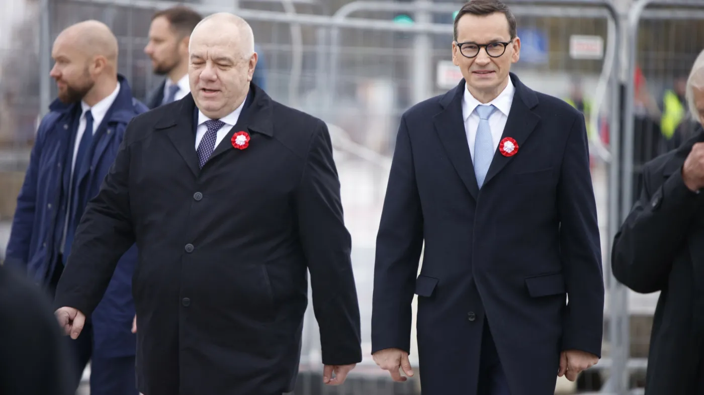 Sasin, Morawiecki