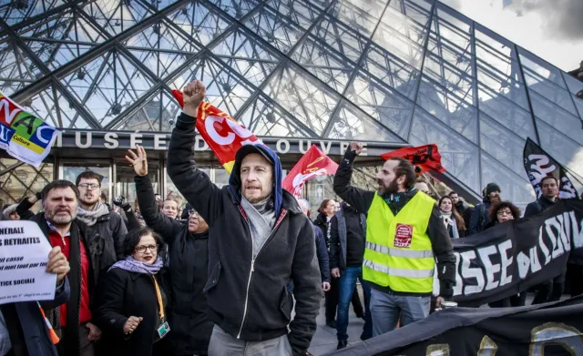 Luwr padł ofiarą protestów francuskich związkowców