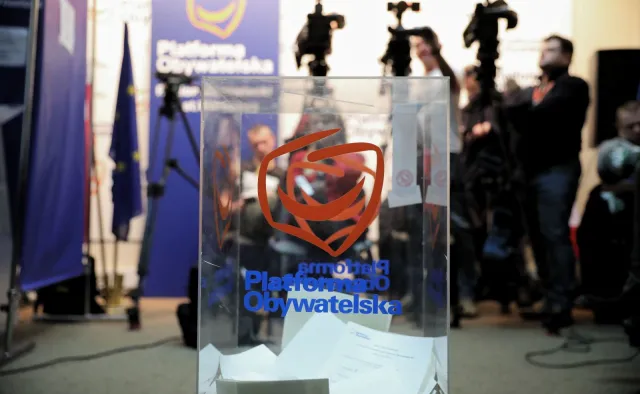 Wybory na szefa PO. "Głosowałem na siebie, bo to najlepszy kandydat"