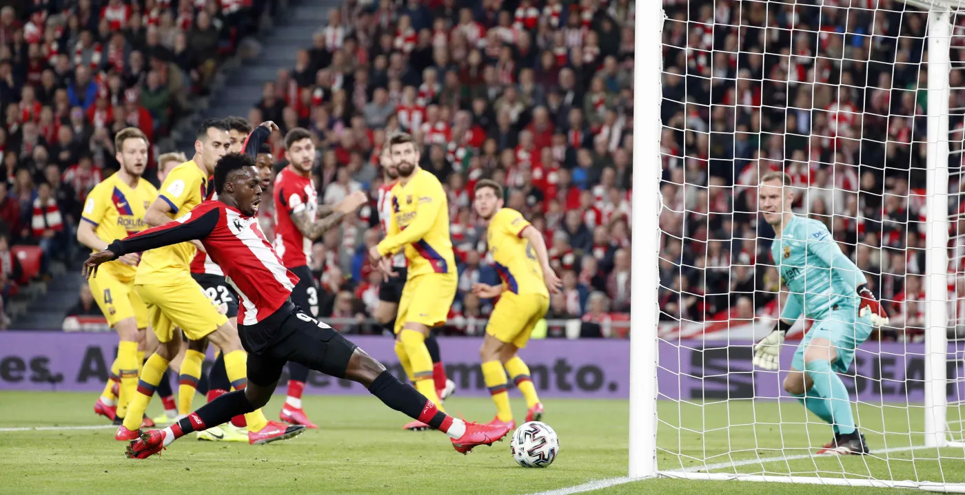 Dramat Barcelony, Athletic Bilbao w półfinale Pucharu Hiszpanii [WIDEO]
