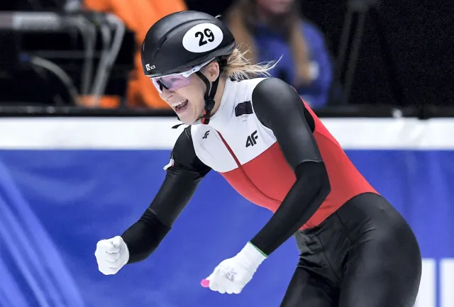 Stormowska zajęła trzecie miejsce w short tracku. Maliszewską zdyskwalifikowano