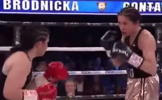 Ewa Brodnicka obroniła tytuł mistrzyni świata WBO [WIDEO]