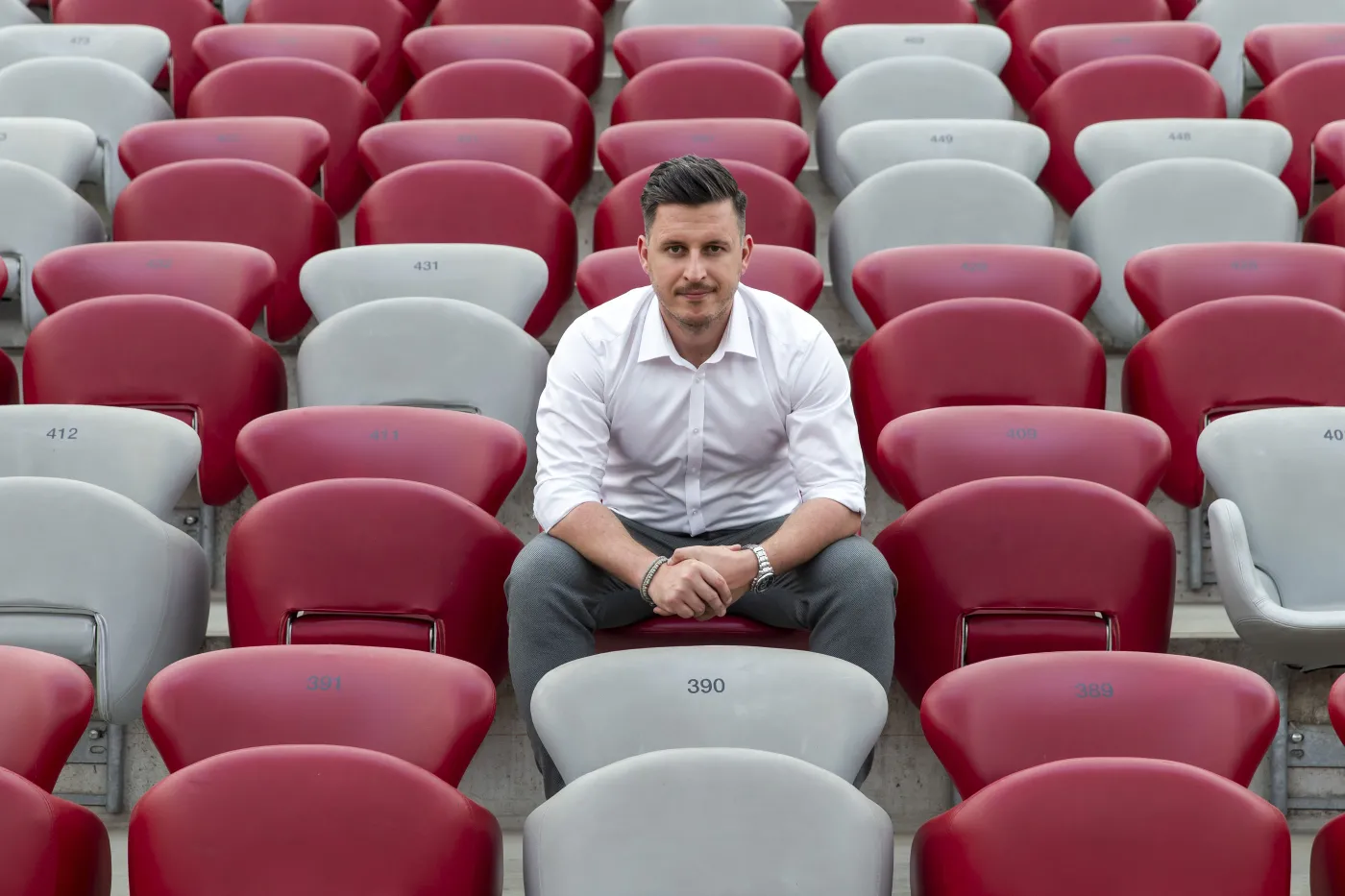 Pilka nozna. Tomasz Wlodarczyk. Sesja fotograficzna. 05.06.2019