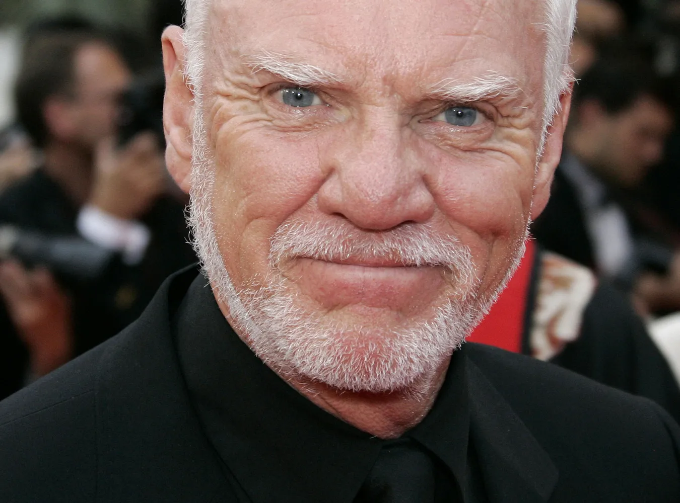 British actor Malcolm McDowell arrives for the screening of the film  quot;We Own the Night, quot; at the 60th International film festival in Cannes, southern France, on Friday, May 25, 2007. AP PhotoFrancois Mori