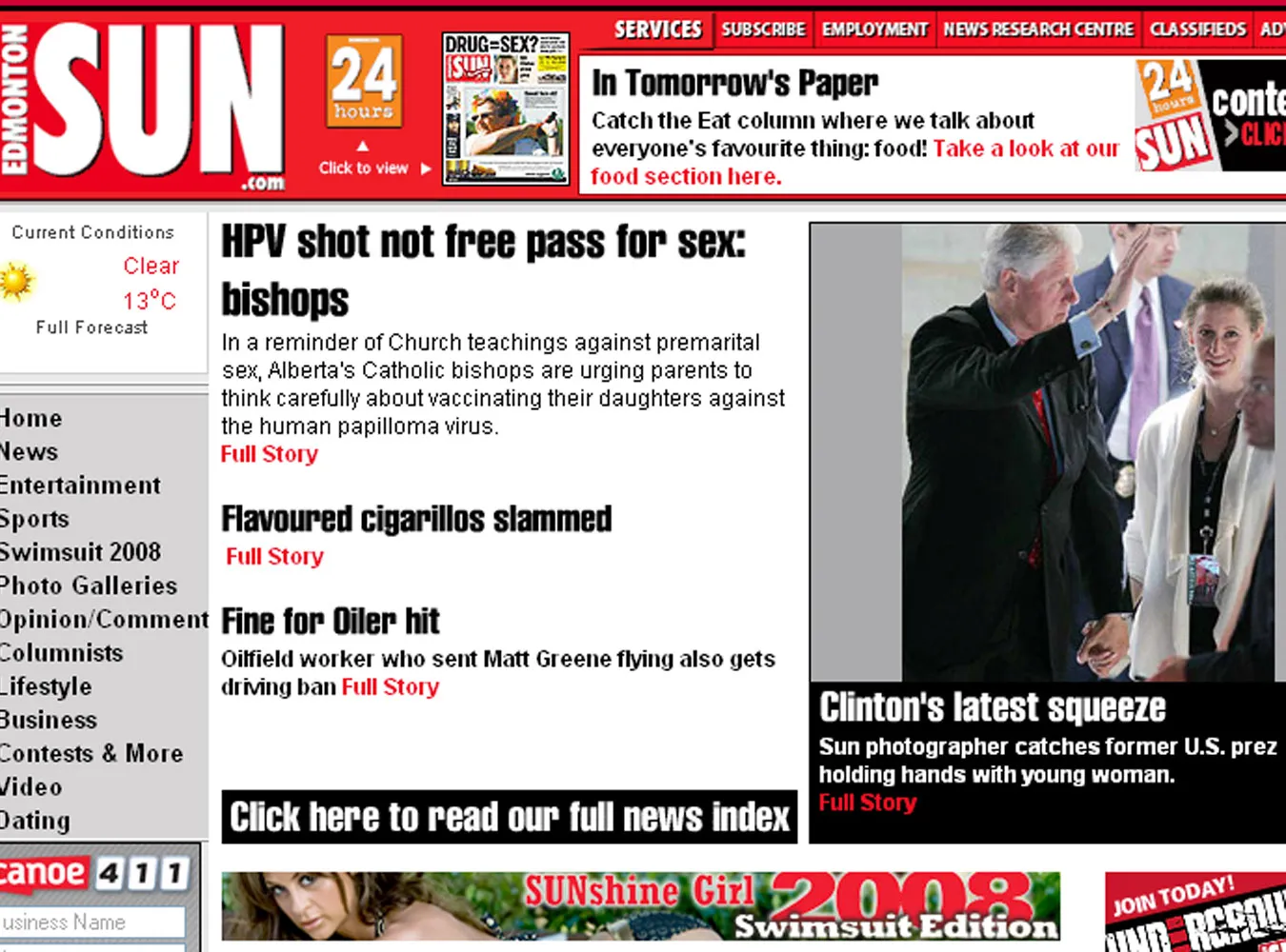 Bill Clinton ma nową dziewczynę