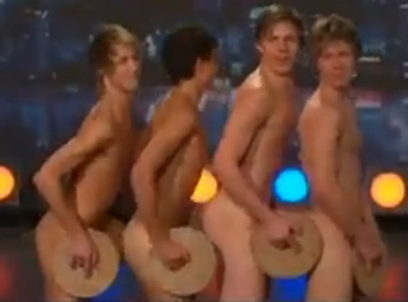 Zatańczyli na golasa w "Mam talent"