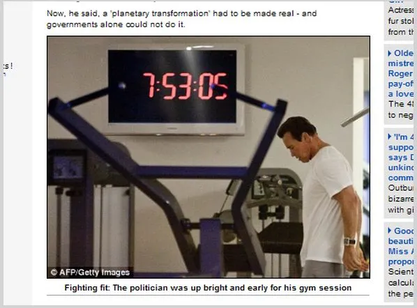 Zobacz, jak pakuje Arnold Schwarzenegger