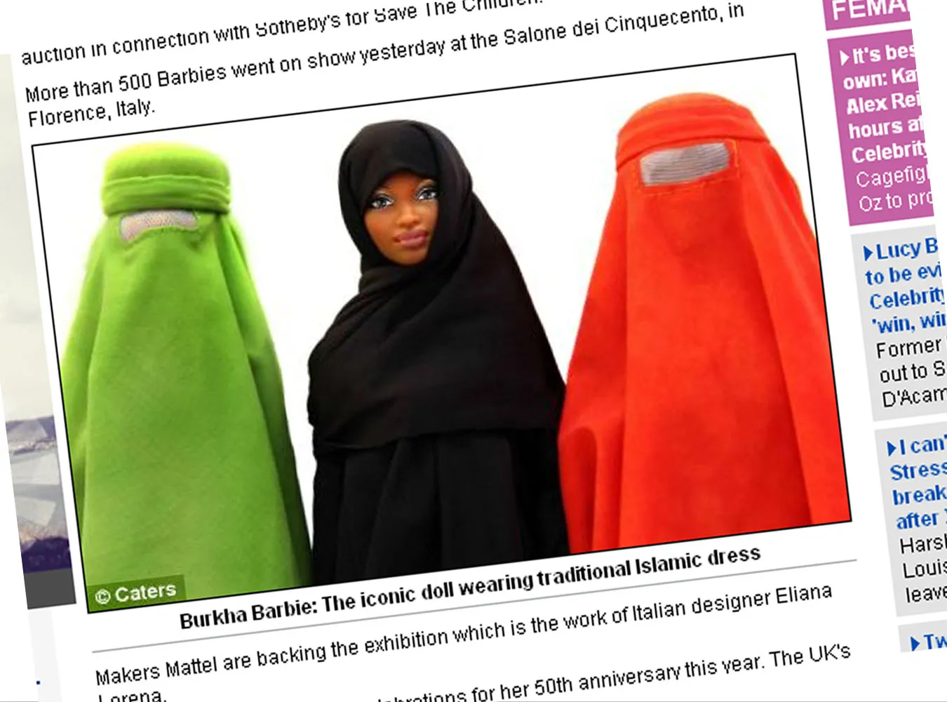 Barbie przechodzi na islam?