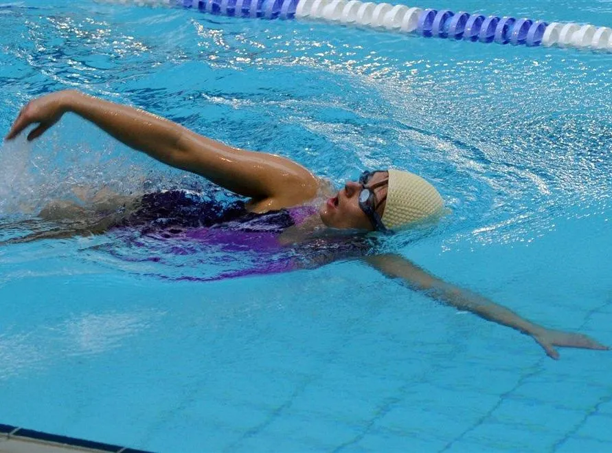 Warszawski basen gościł prezydentową