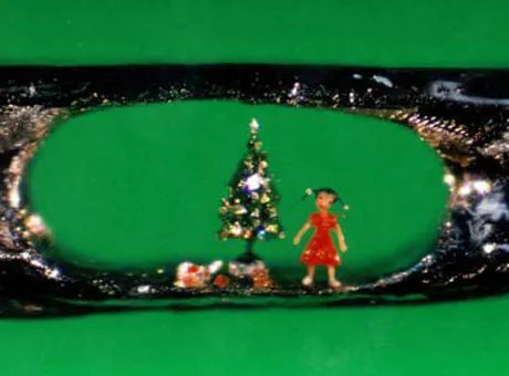 Oto najmniejsza choinka na świecie