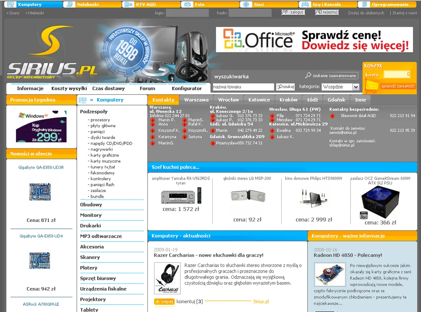 Internauci wściekli na sklep sirius.pl