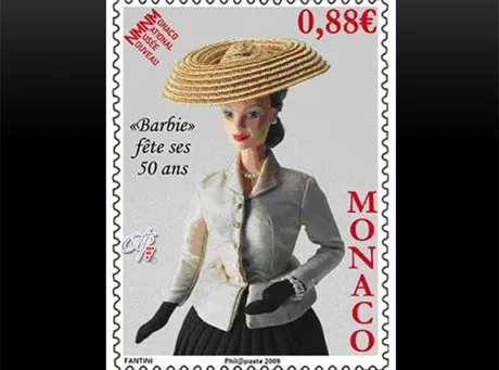 Przyklej sobie Barbie na pocztówkę