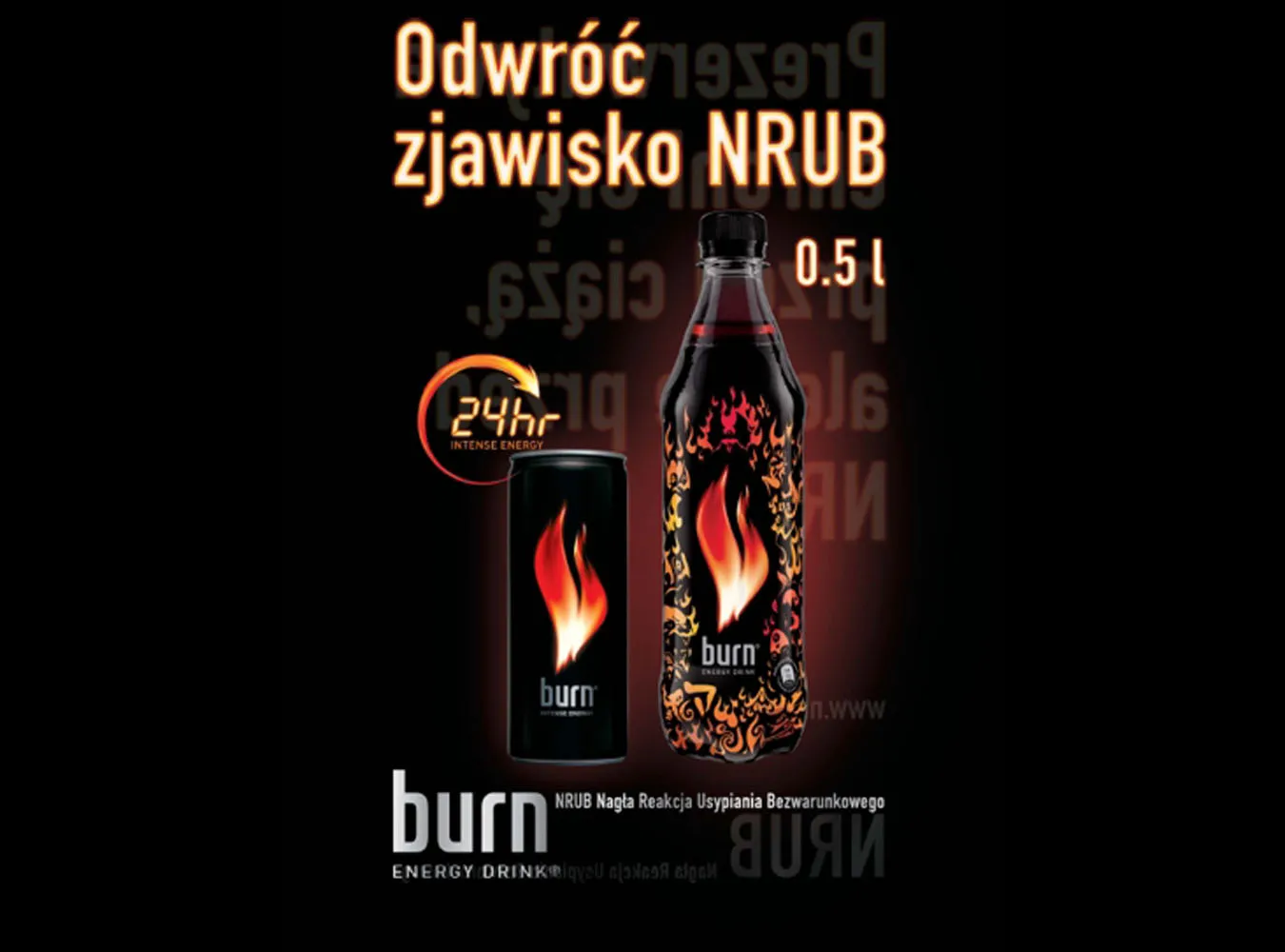 Reklama napoju straszy fikcyjną chorobą