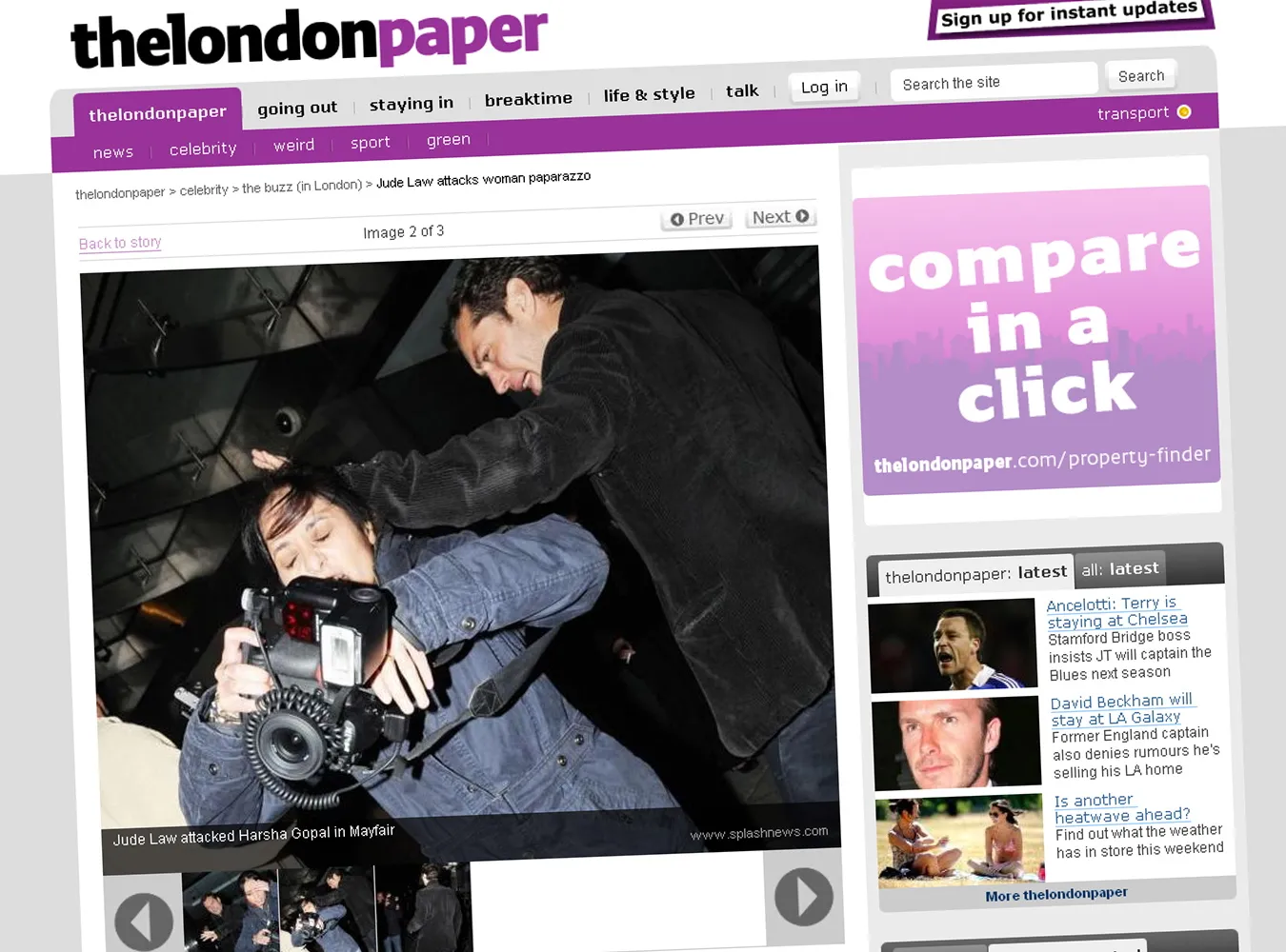 Kolejny gwiazdor jest damskim bokserem