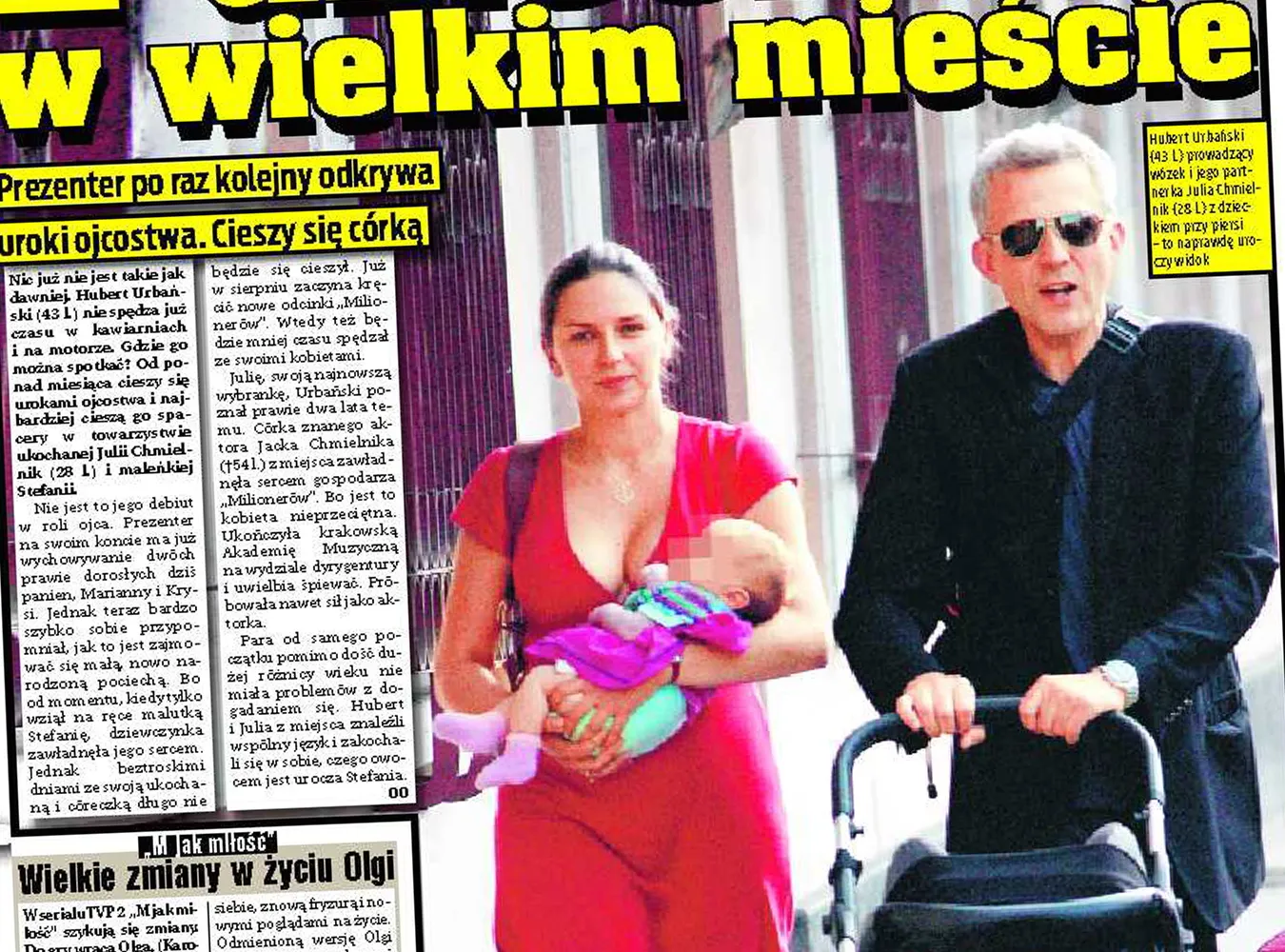 Zobacz najmłodszą córkę Huberta Urbańskiego