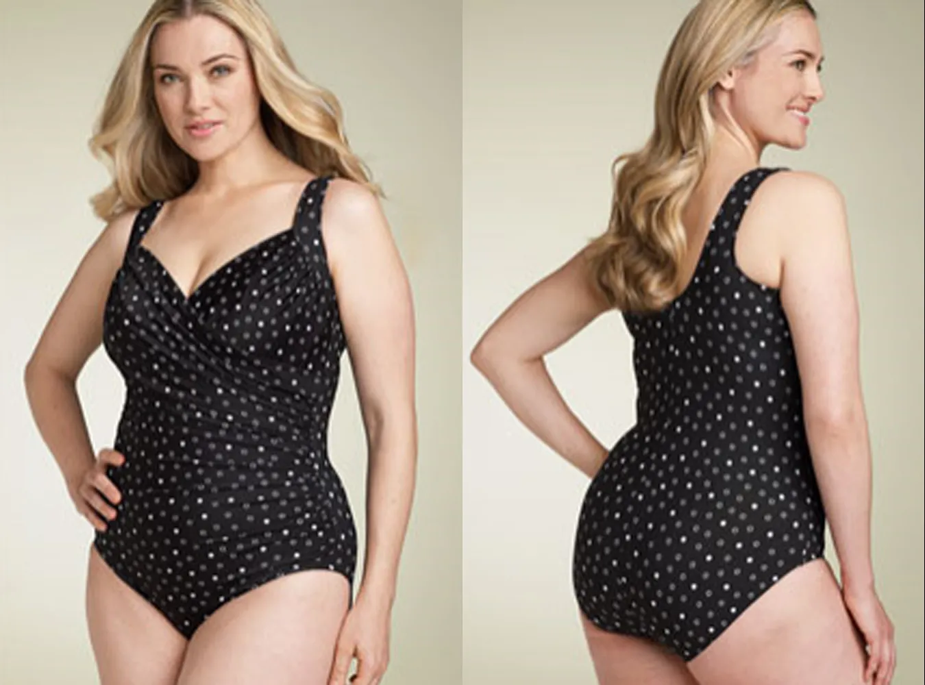 Puszyste kobiety na plaże!