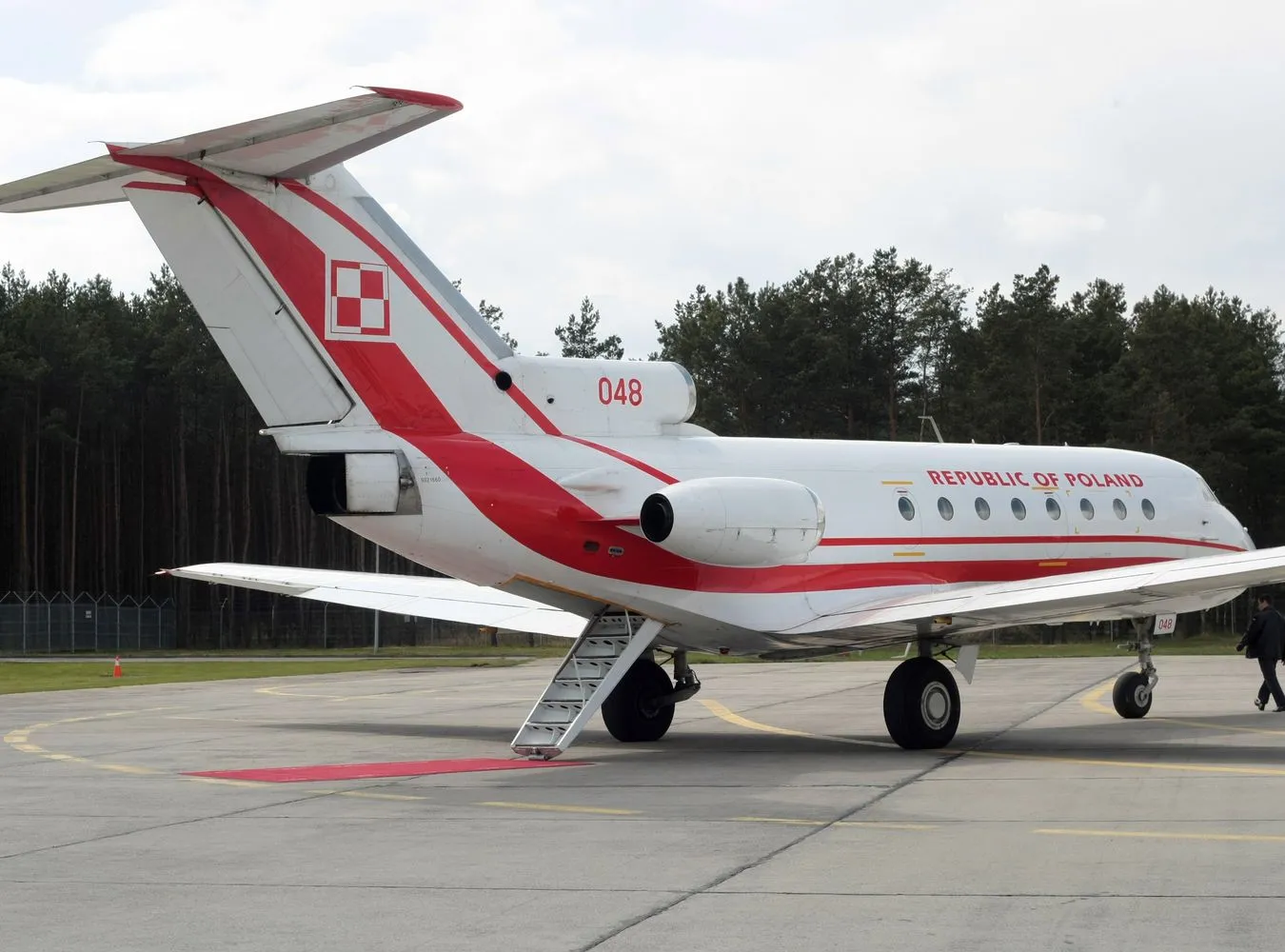 Rządowy samolot lądował... bez kontrolerów