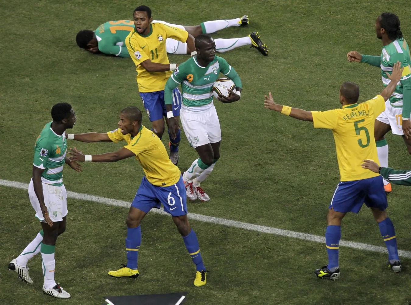 Brazylia - Wybrzeże Kości Słoniowej 3:1