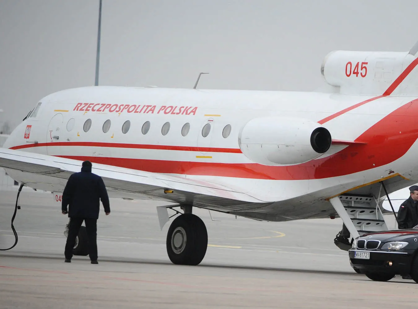 JAK-40 do tupolewa Piz...a tutaj jest