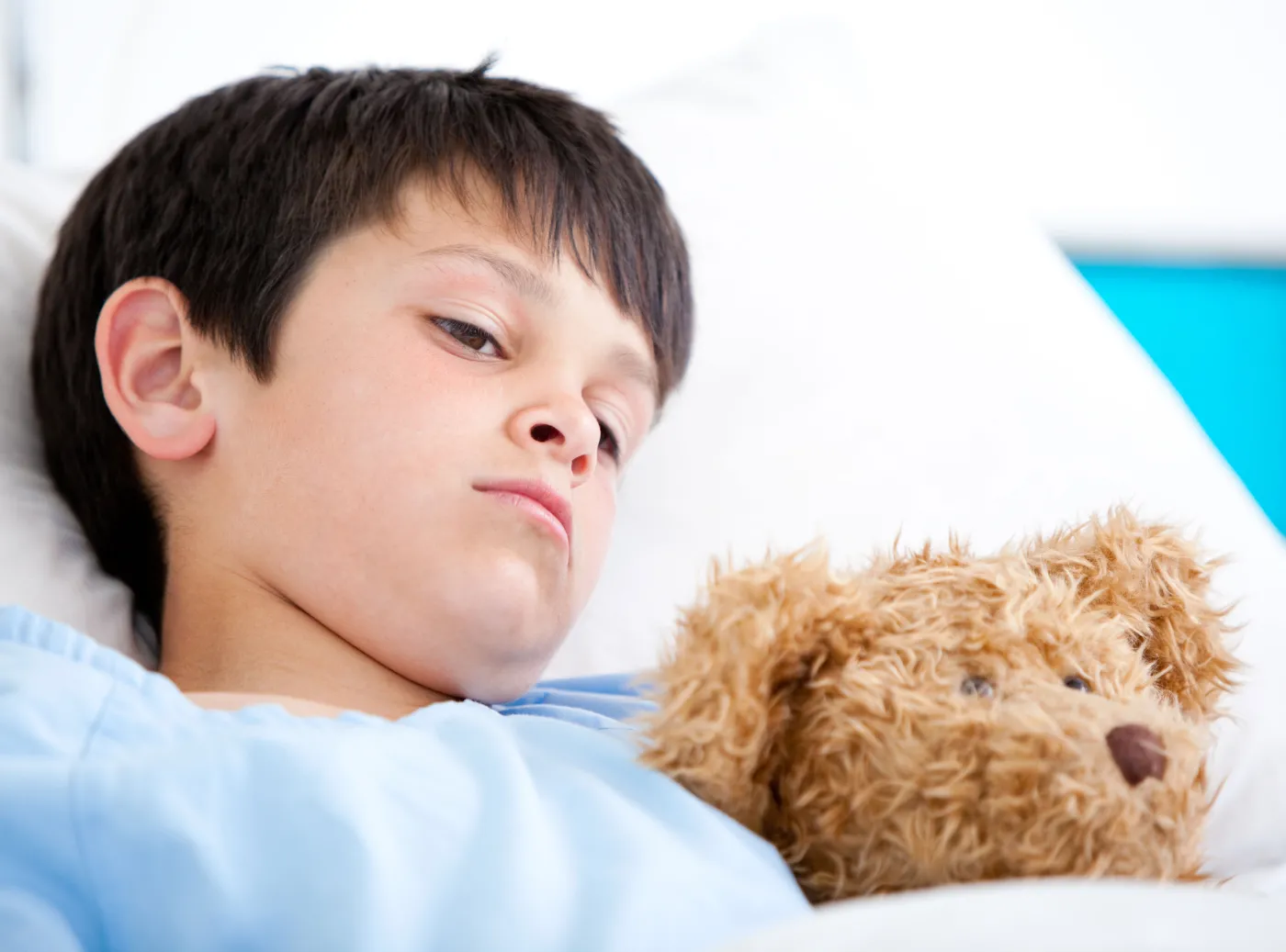 dziecko chore szpital