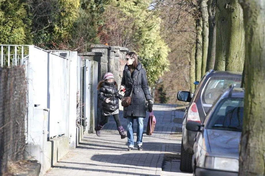 Marta Kaczyńska z córką