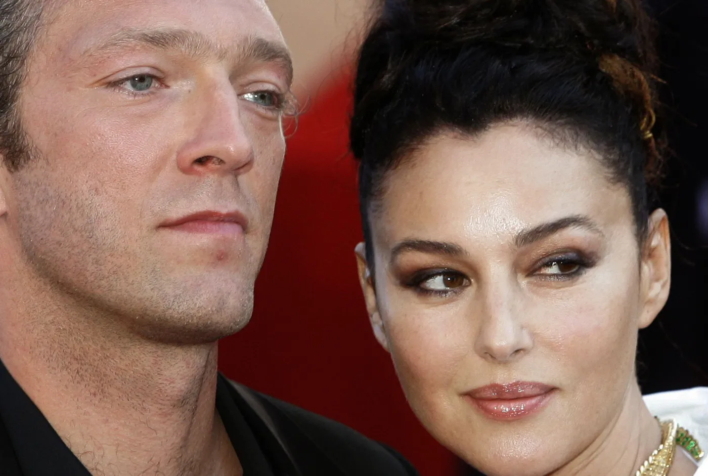 Vincent Cassel z żoną