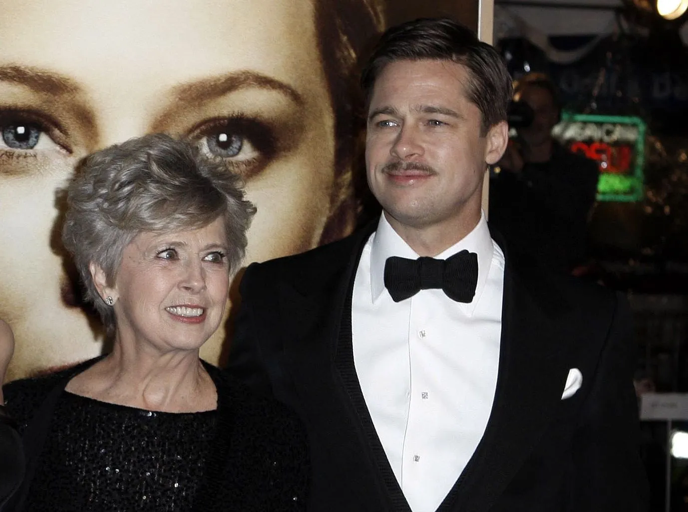 Brad Pitt z mamą Jane