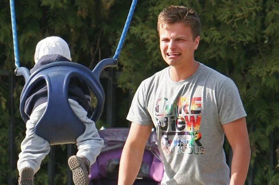 Marcin Hakiel z synem