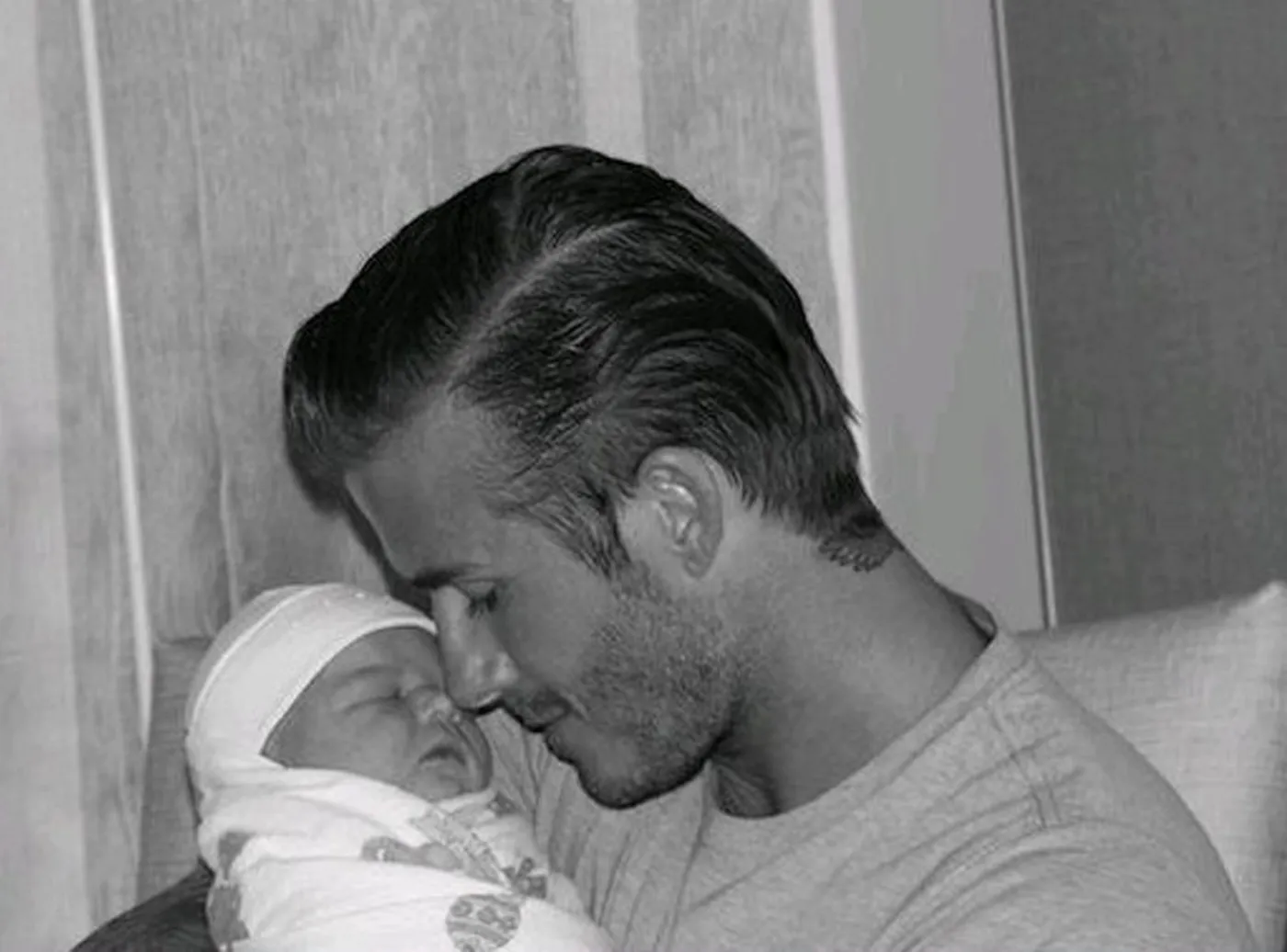 Beckham zagrał na nosie tabloidom. Sam pokazał swoją córeczkę