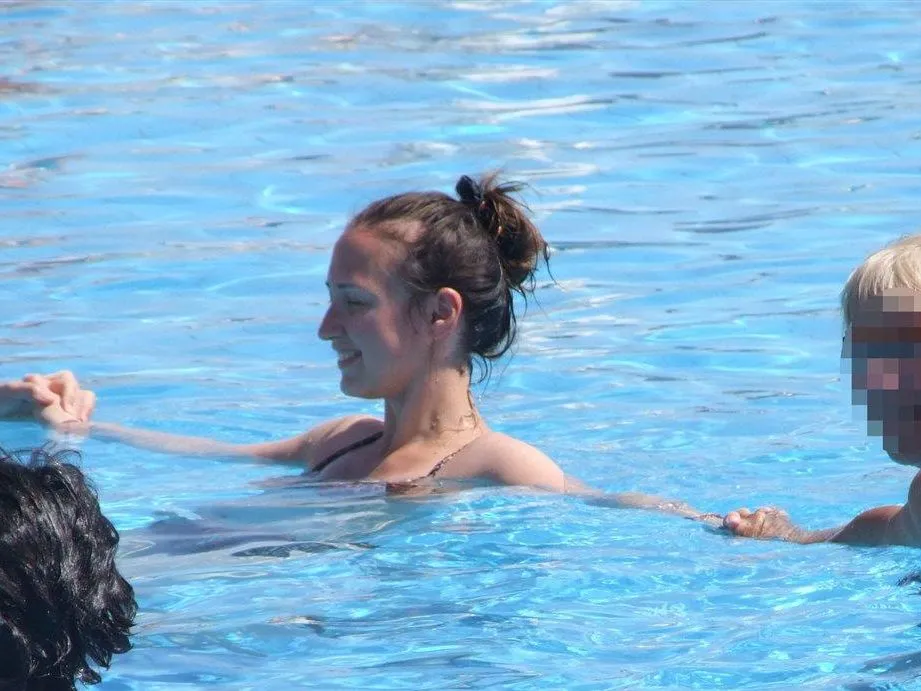 Anna Gzyra na wakacjach