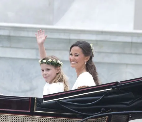 Pippa na ślubie siostry