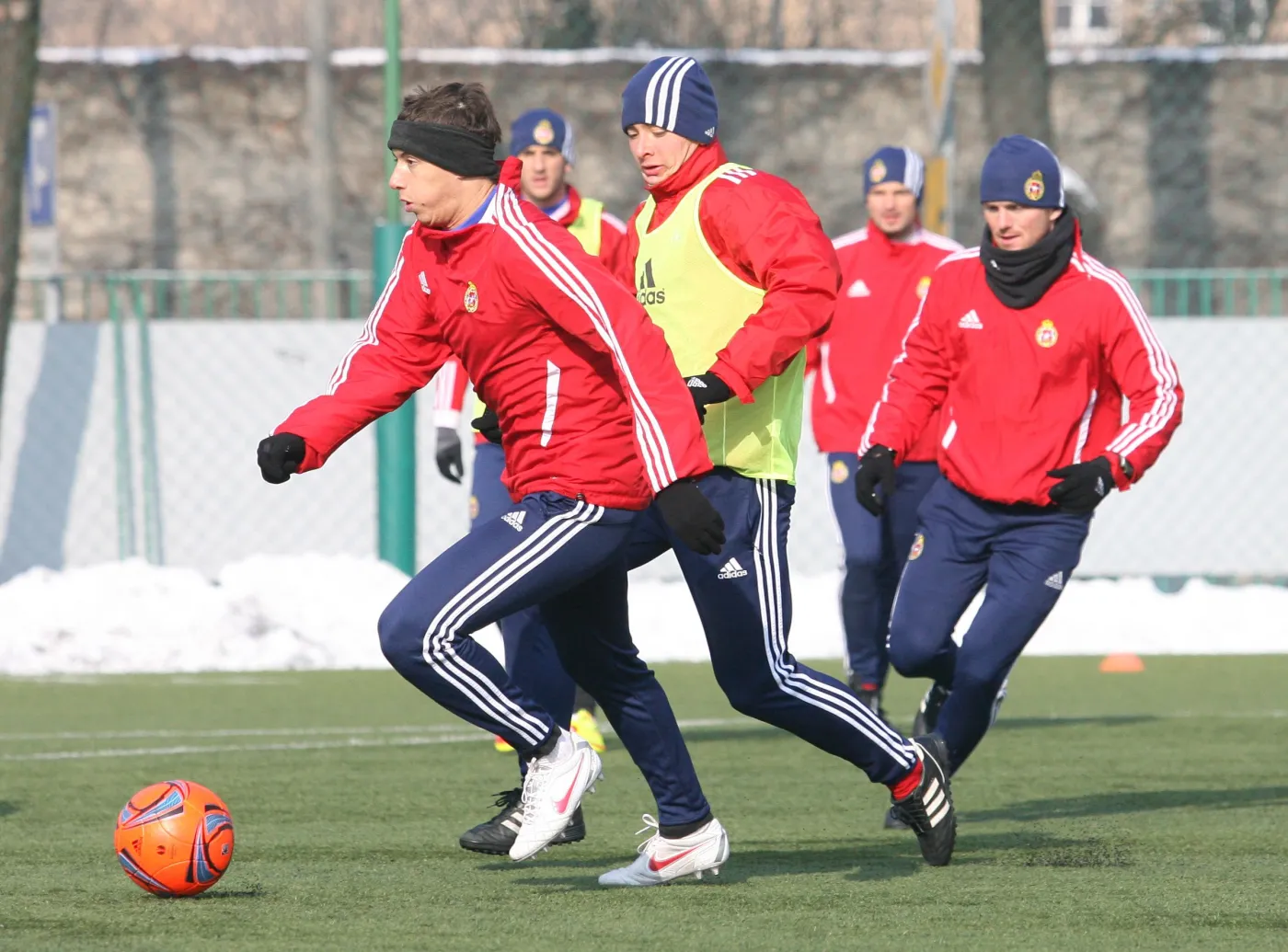 Piłkarze Wisły Kraków