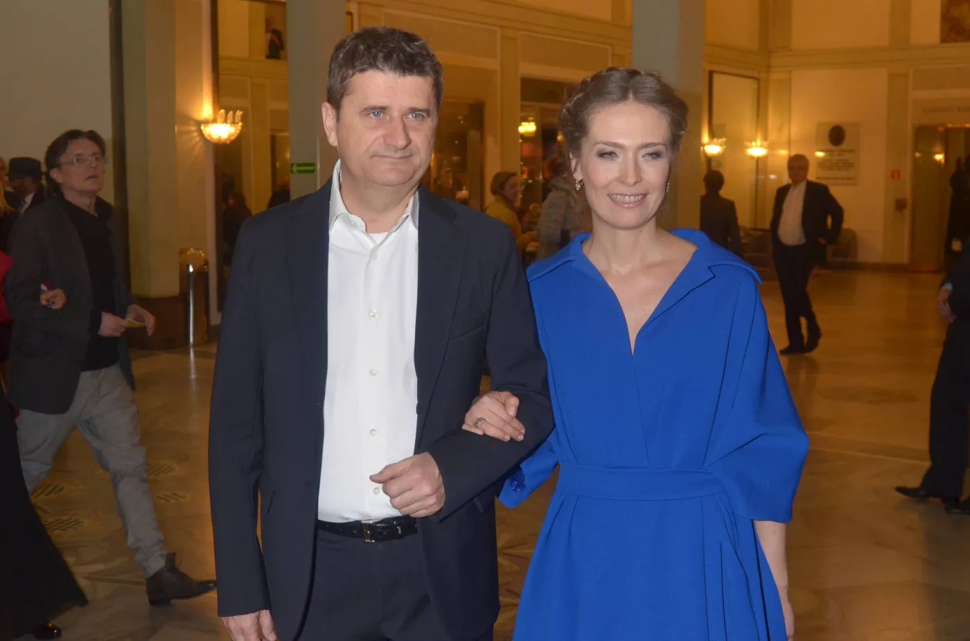 Janusz Palikot z żoną