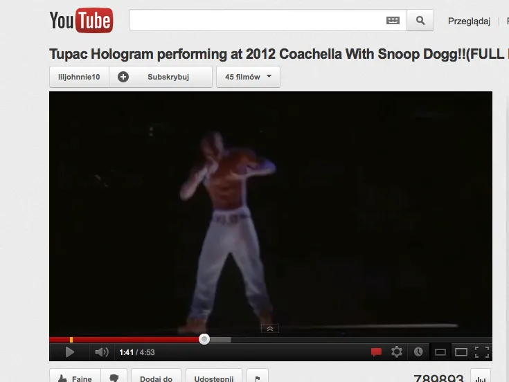 Zobacz hologram Tupaca. Raper ożył i wystąpił ze Snoop Doggiem!