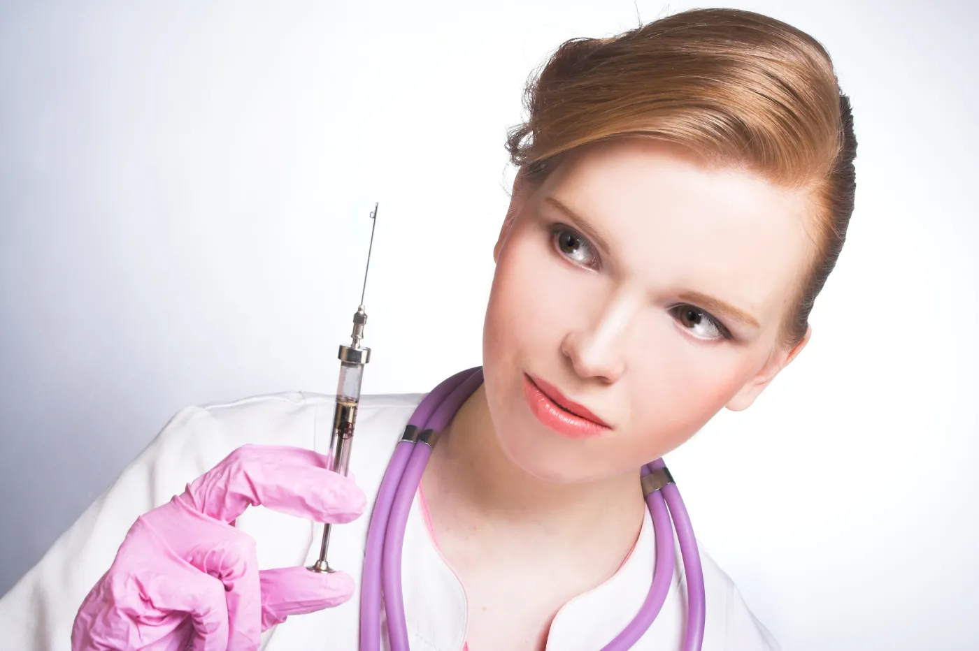 pielęgniarka strzykawka