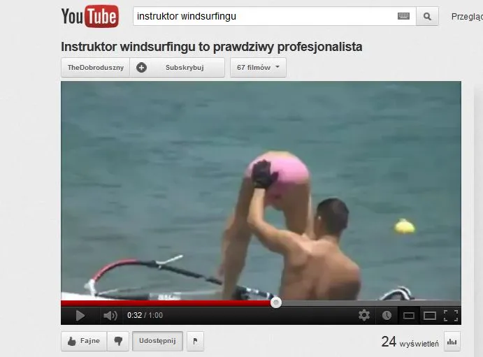 Instruktor windsurfingu