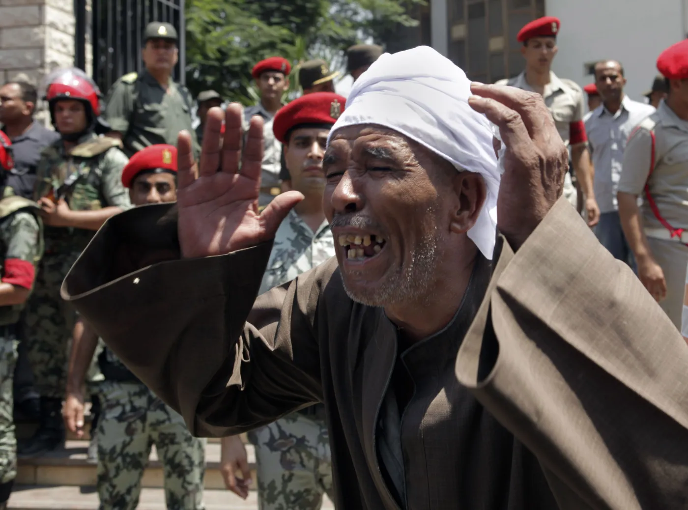 egipt żołnierze pogrzeb