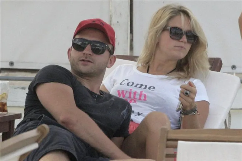 Borys Szyc na wakacjach