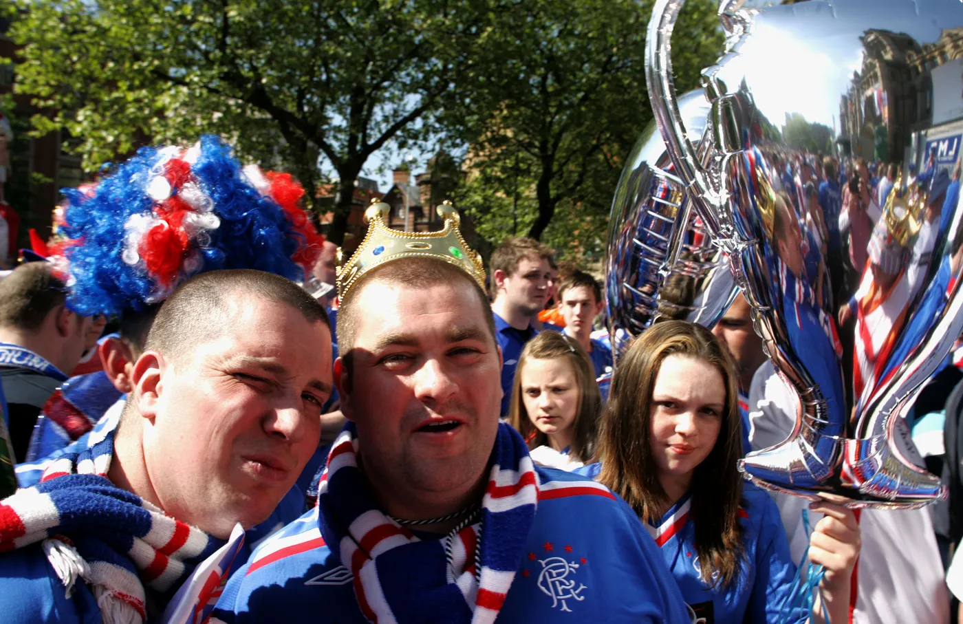 Kibice Glasgow Rangers