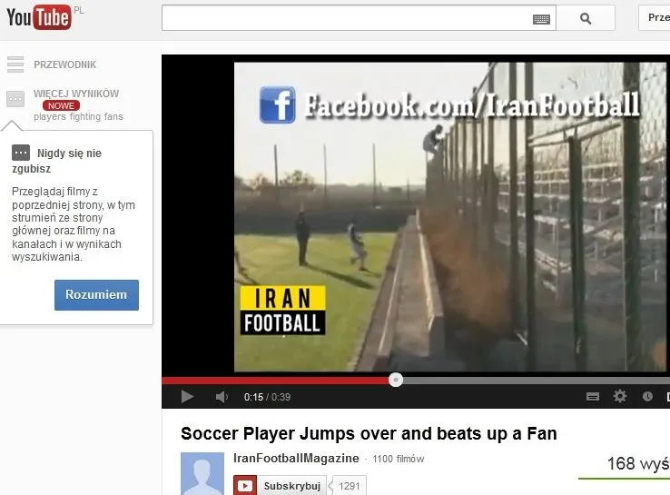 Piłkarze pobili kibiców