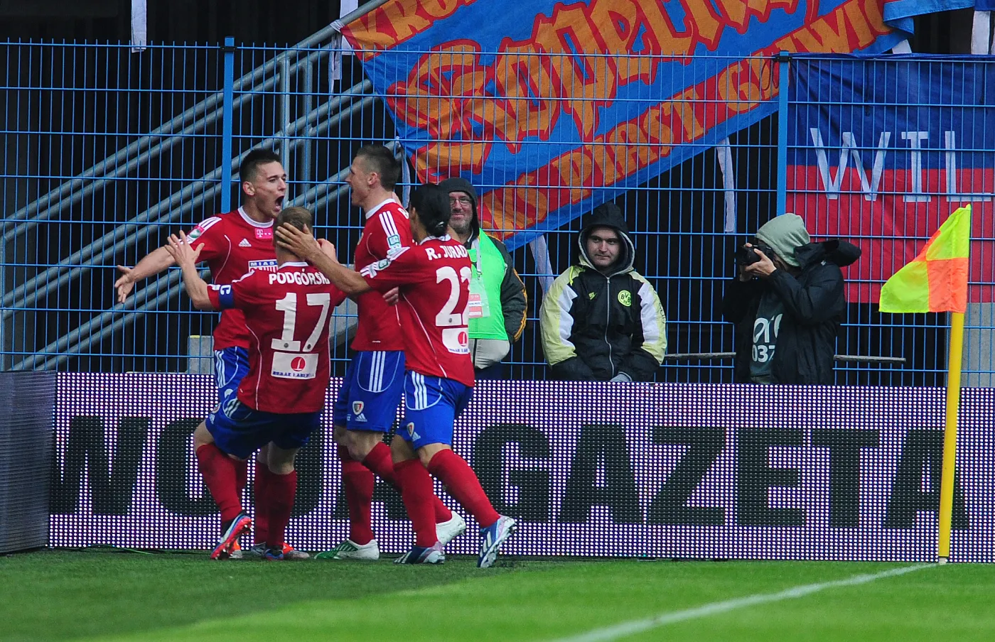 Radość piłkarzy Piasta