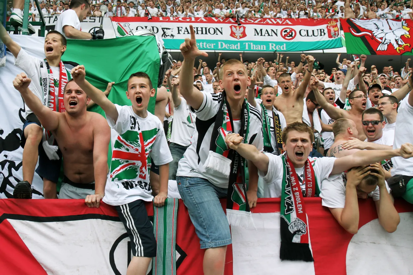 Kibice Legii Warszawa